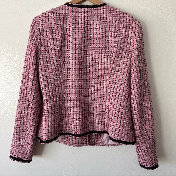 Motherhood Maternity Pink Tweed Jacket - Picture 2 of 4